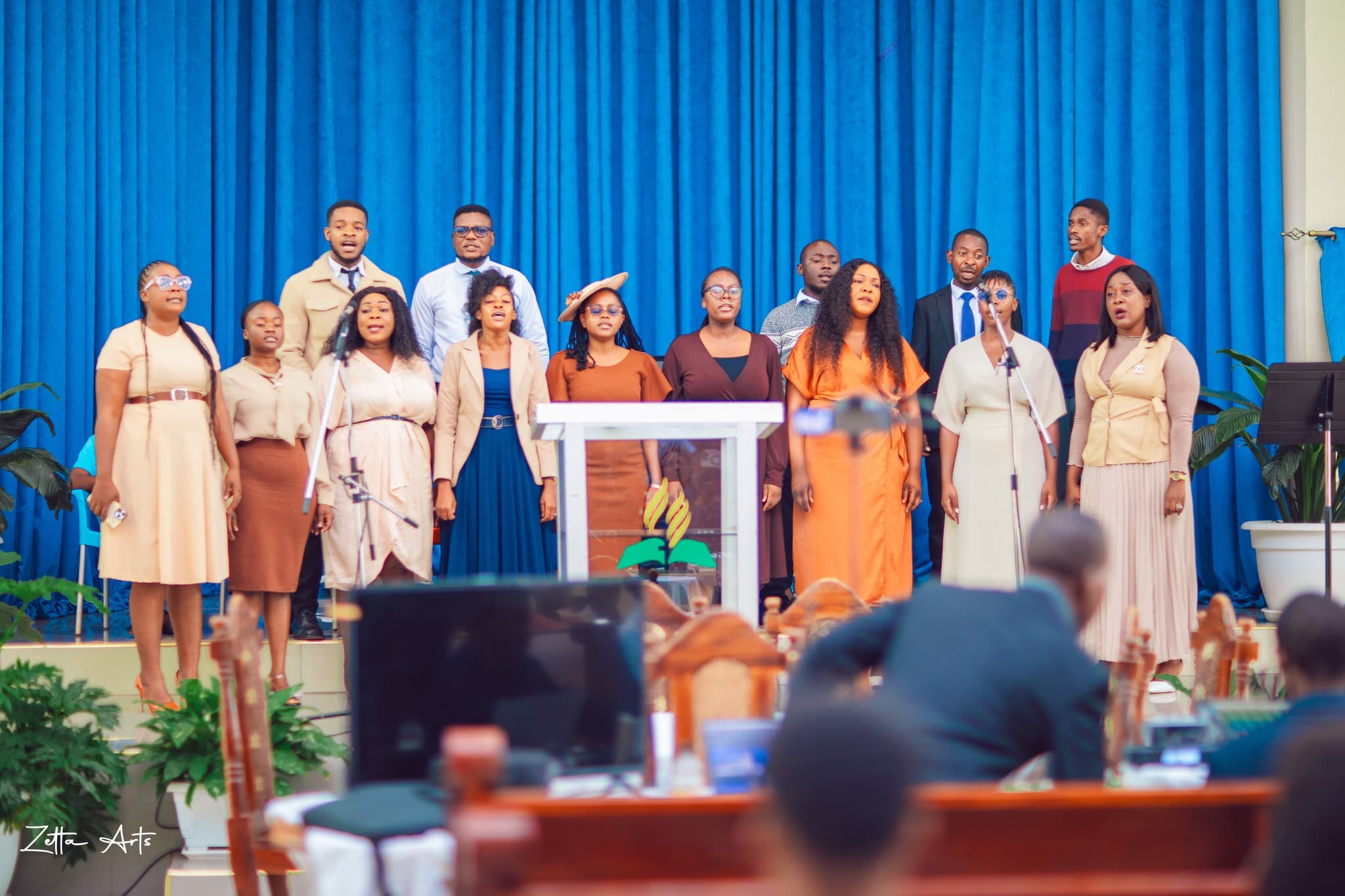 Church choir worship